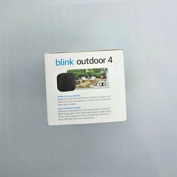 New Blink Outdoor 4 Smart Security Camera 1 Camera system with Sync Module - Picture 6 of 6